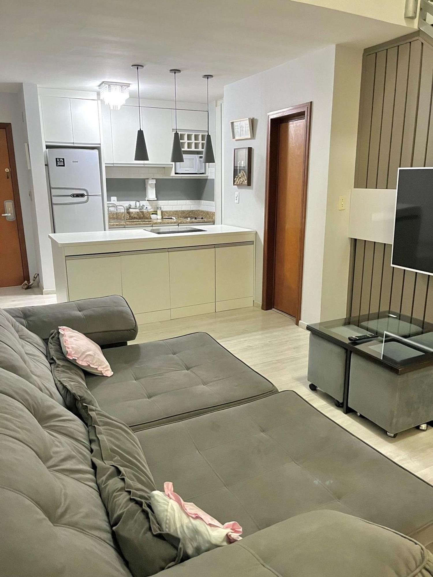 Jaraguá do Sul Saint Sebastian Flat 615 - Com Hidro! Ate 4 Pessoas, Duplex, No Centroヴィラ エクステリア 写真