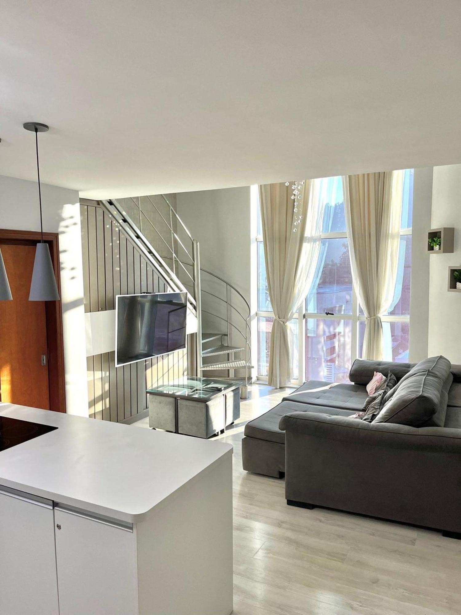 Jaraguá do Sul Saint Sebastian Flat 615 - Com Hidro! Ate 4 Pessoas, Duplex, No Centroヴィラ エクステリア 写真